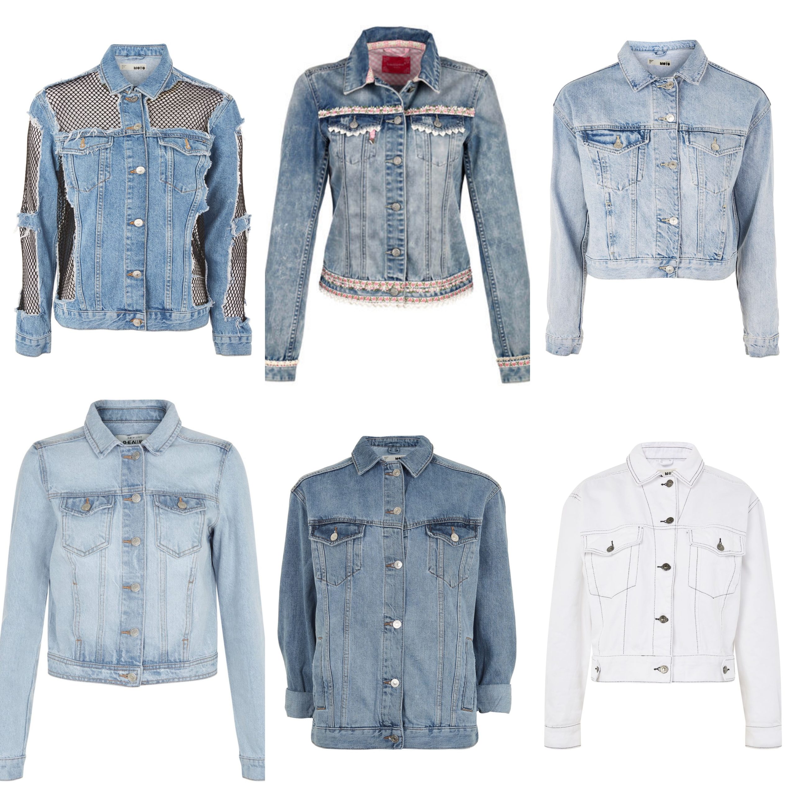 different types of denim jackets